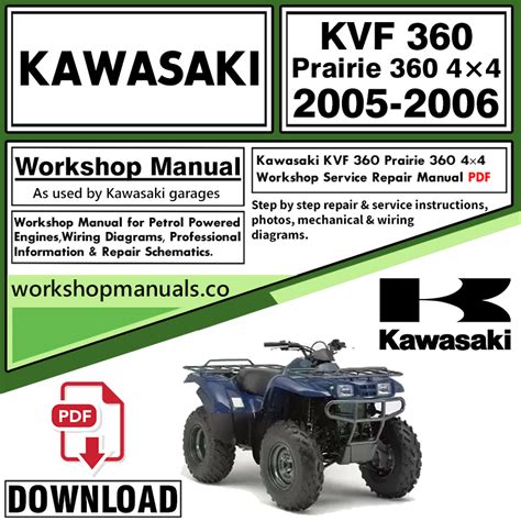 2005 kawasaki prairie 360 repair manual Doc
